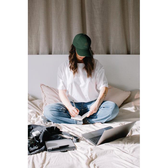 Baseball cap 5 panels 260g/m²