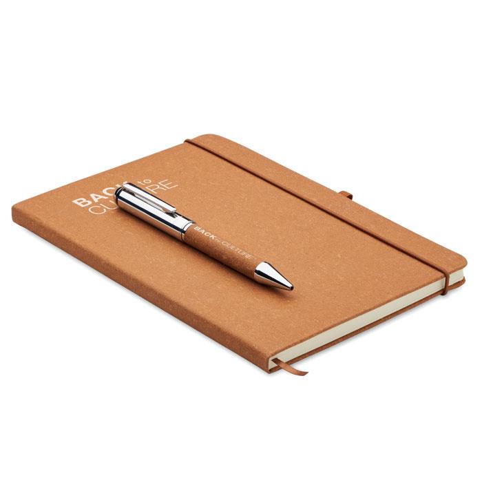 Set mit Notizbuch