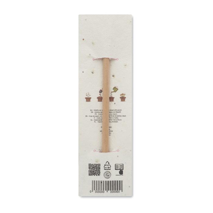 Bleistift in Einsteckhülle