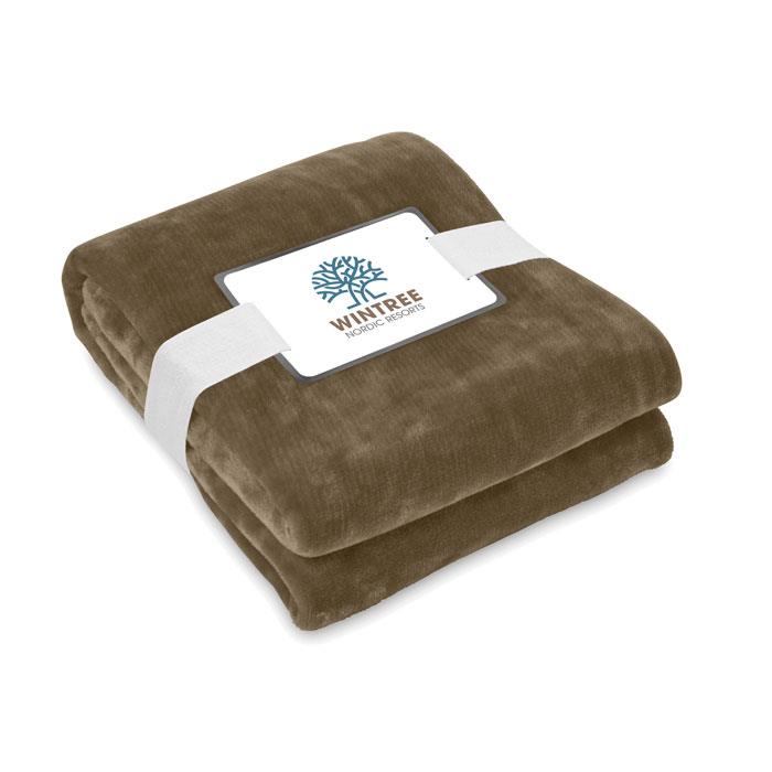 RPET-Flanell Fleece-Decke
