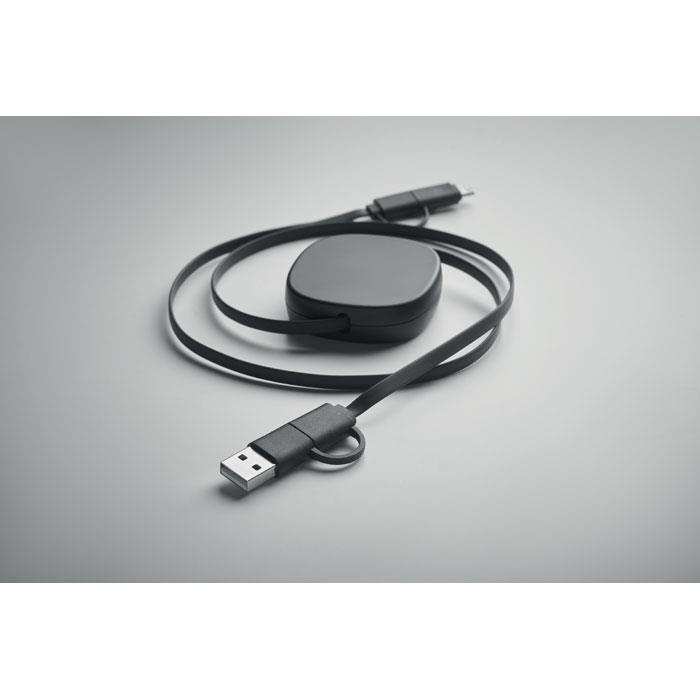 Einziehbares Ladekabel 60W