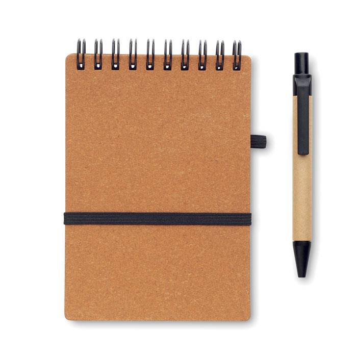 Recyceltes Notizbuch-Set