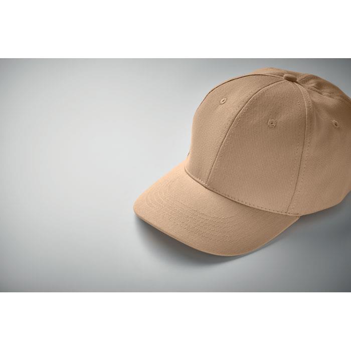 Baseball cap 6 panels 160g/m²