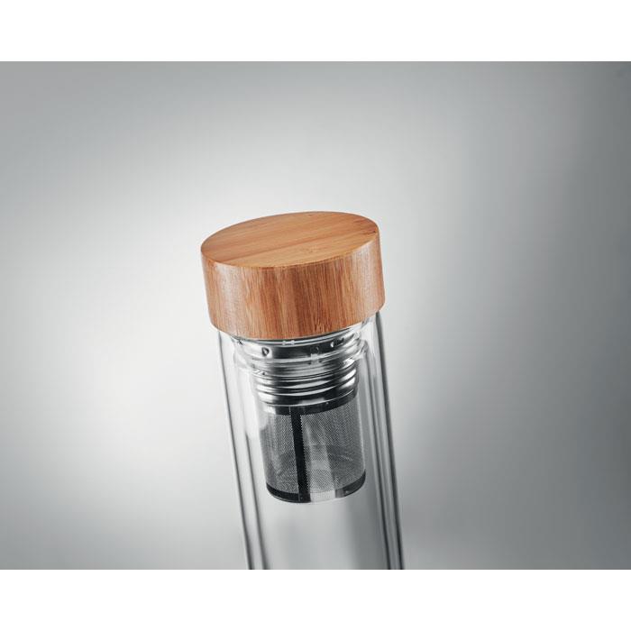 Doppelwandige Trinkflasche 420ml