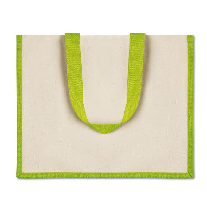 Jute/Canvas Shopper