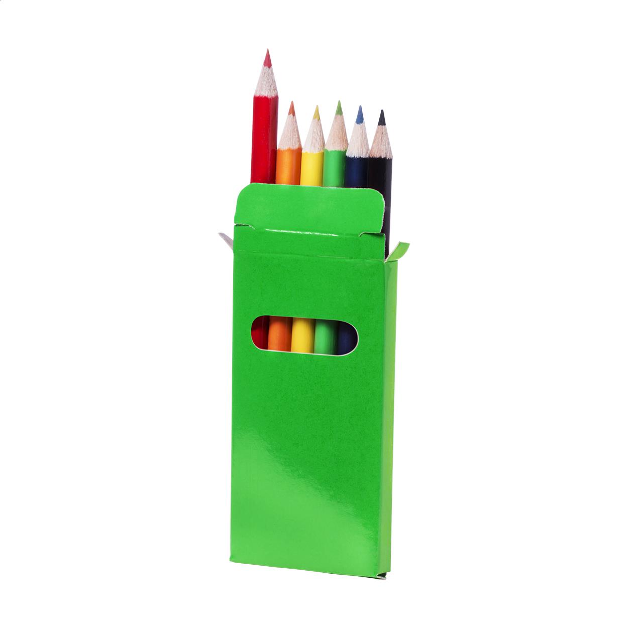 6-tlg. Buntstifte-Set