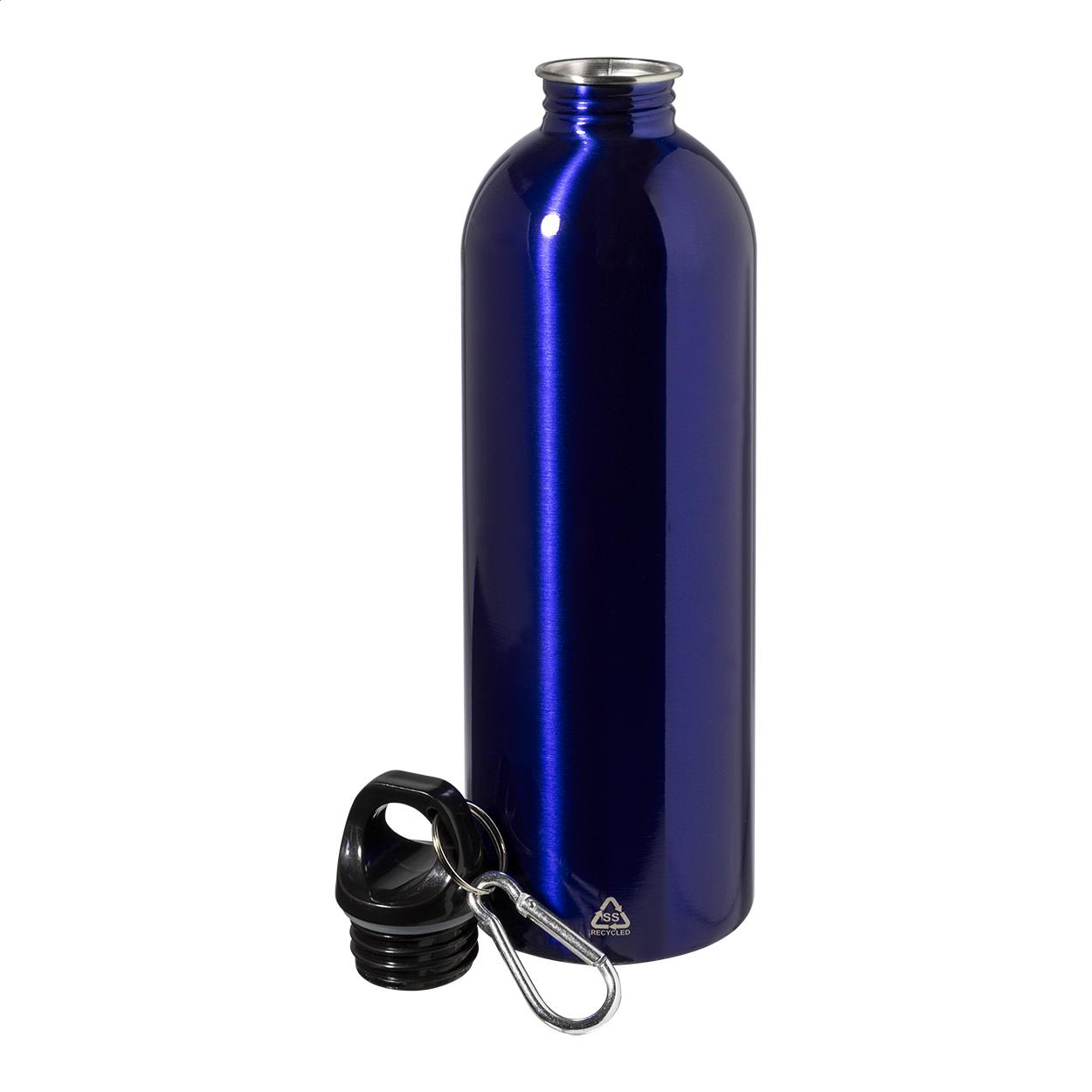 Flasche aus recyceltem Edelstahl
