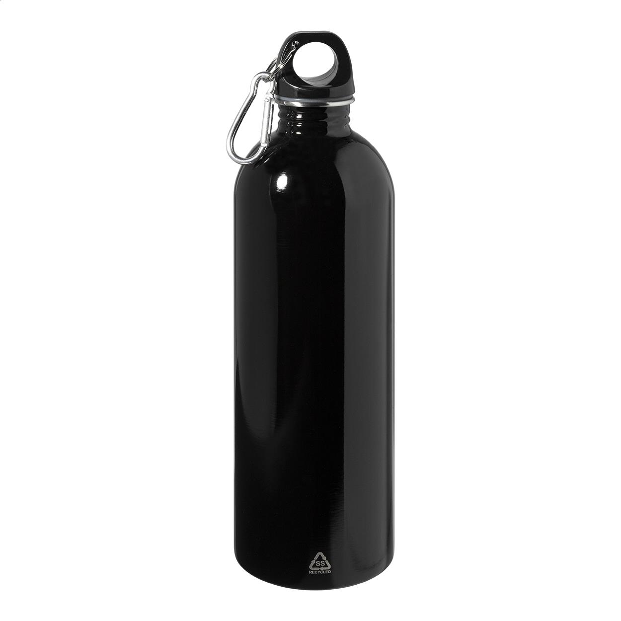 Flasche aus recyceltem Edelstahl