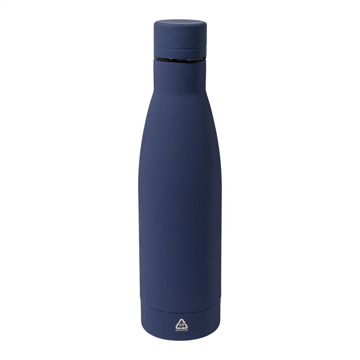 Flasche aus recyceltem Edelstahl