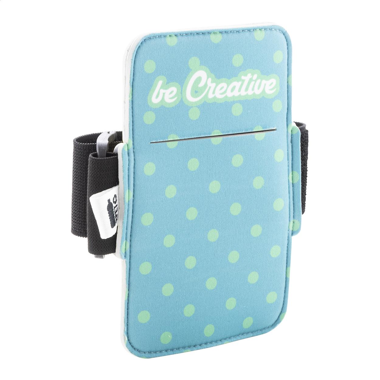 Individuelle Oberarmtasche fürs Smartphone.