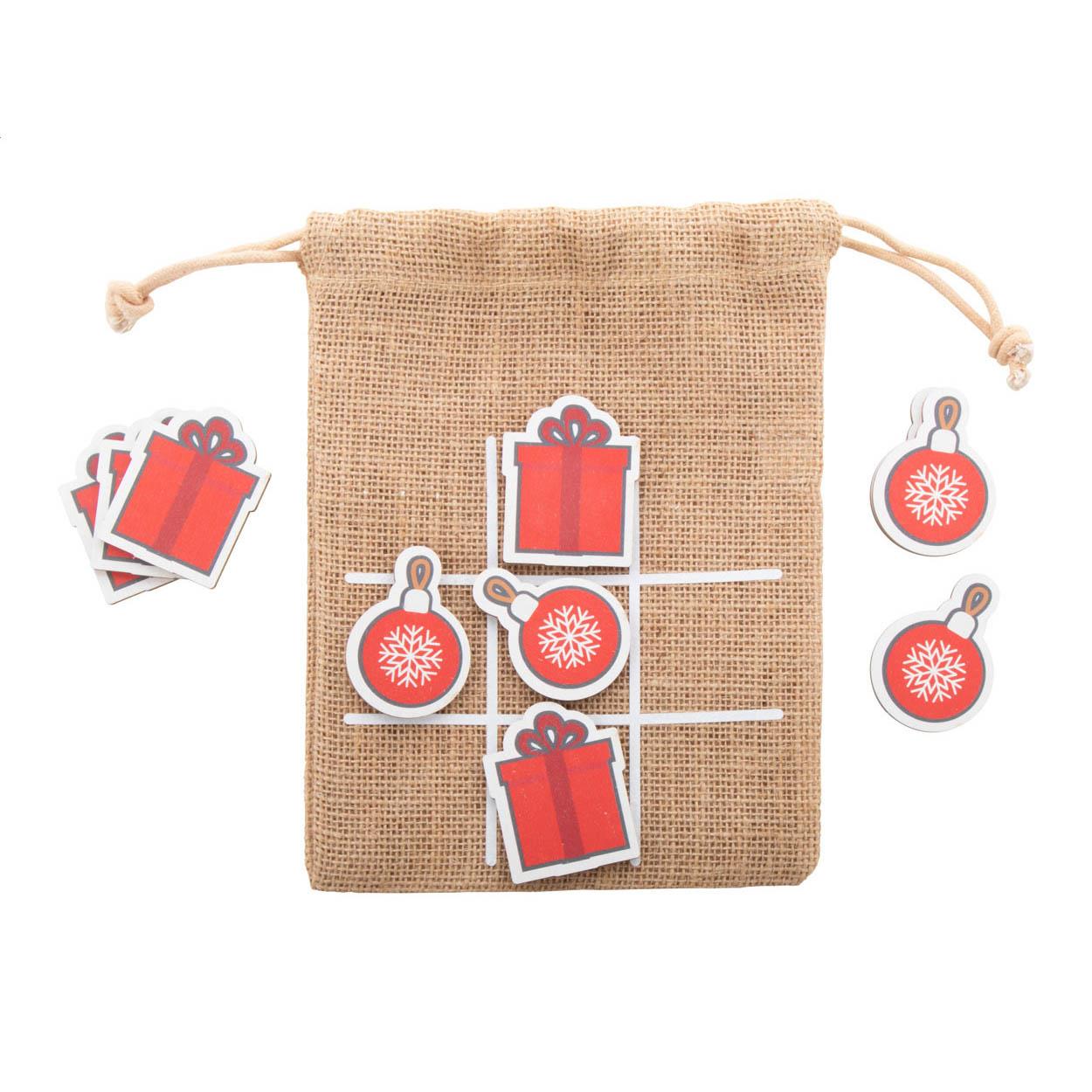 Weihnachtliches Tic-Tac-Toe Baumschmuck & Geschenke