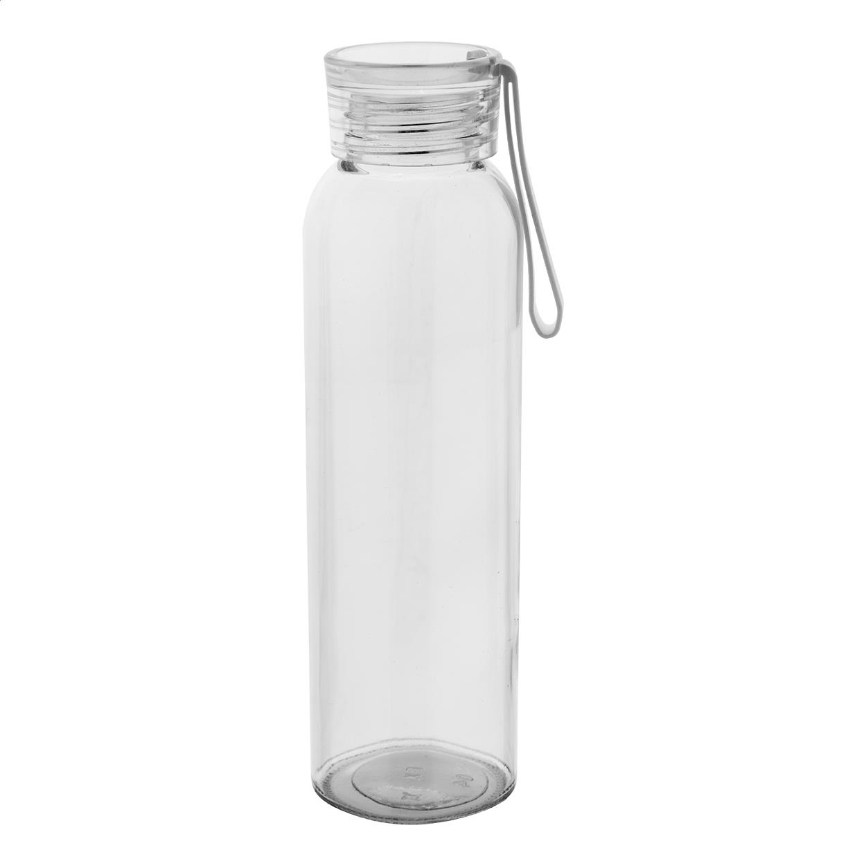 Flasche aus recyceltem Glas