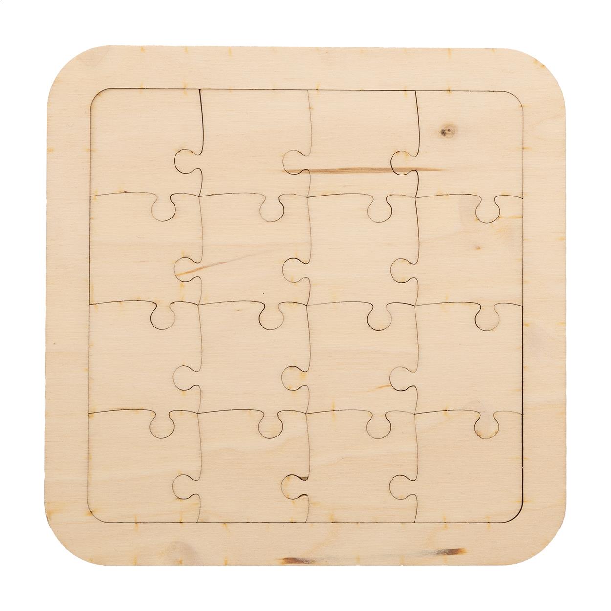 Individuelles Holzpuzzle