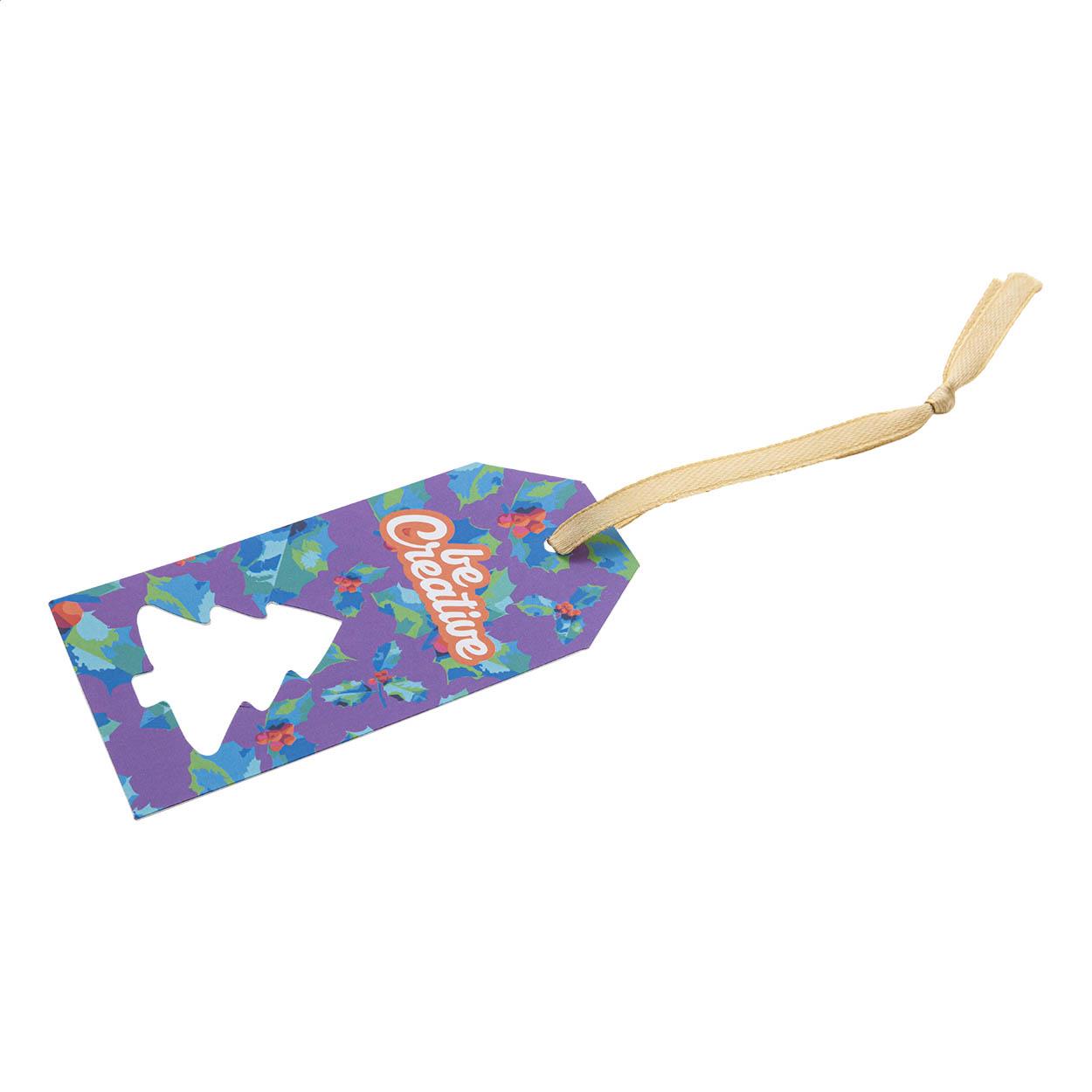 Individueller Geschenkanhänger, Weihnachtsbaum