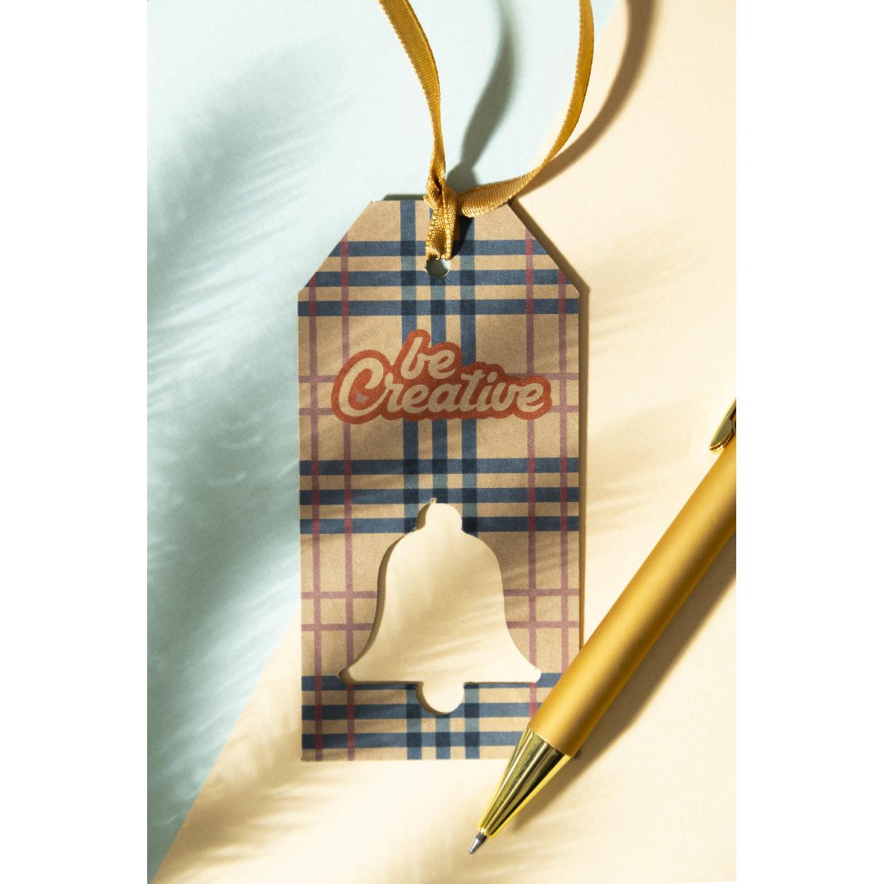 individueller Geschenkanhänger, Glocke