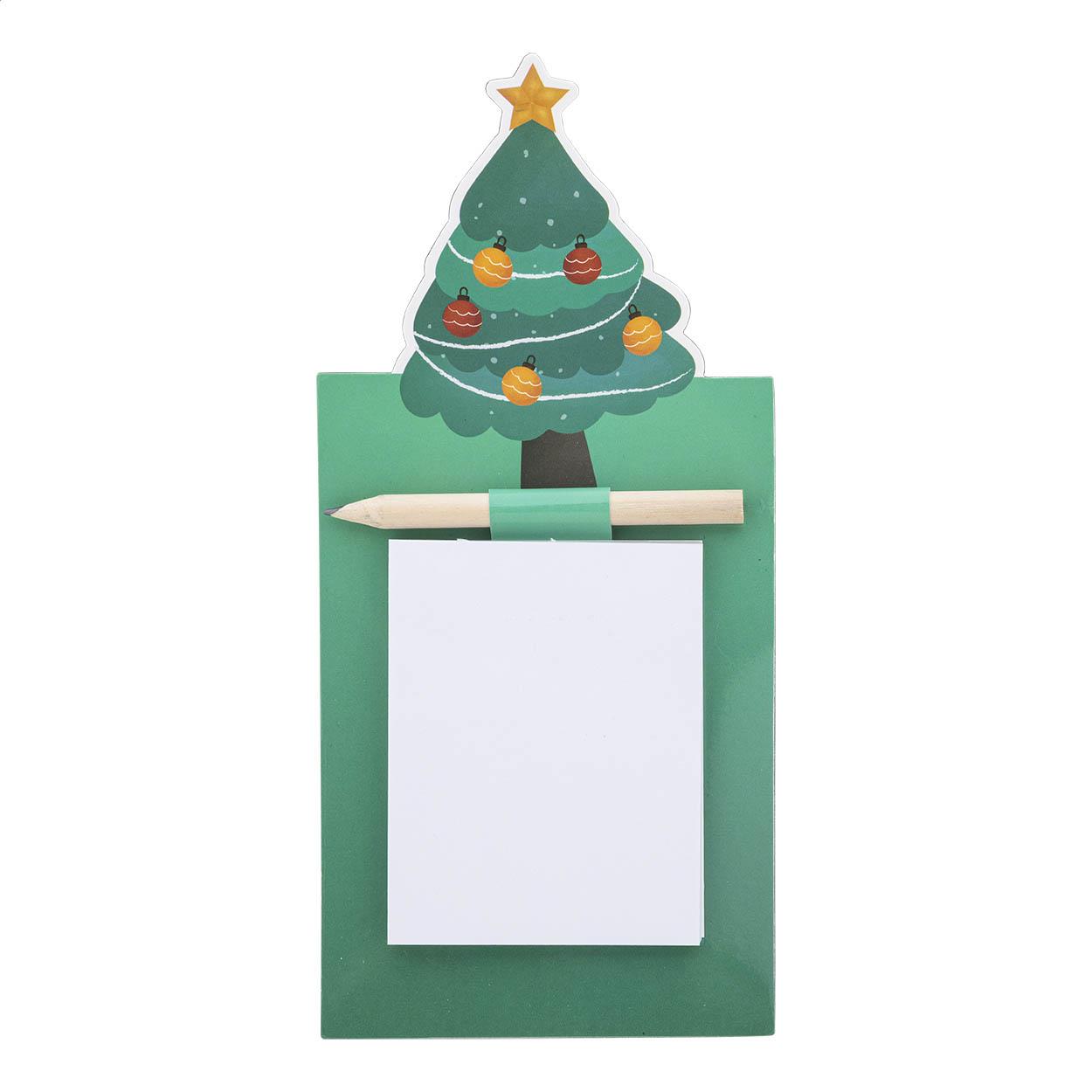 Magnetischer Notizblock Weihnachten, Weihnachtsbaum