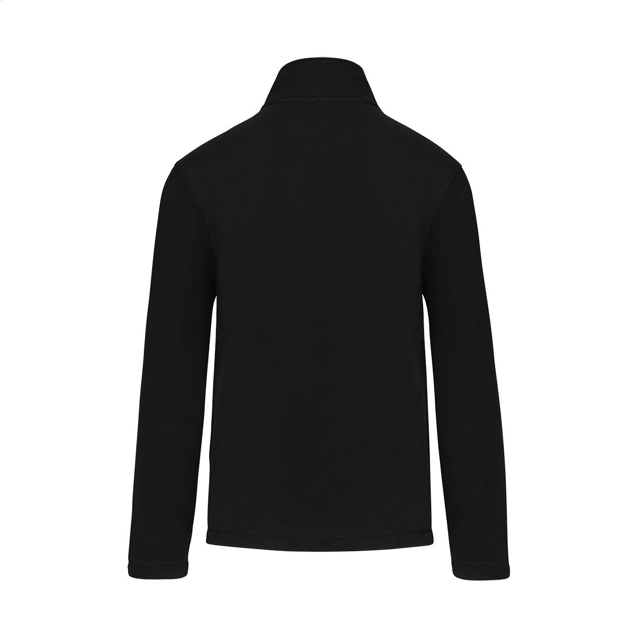 Fleecejacke mit durchgehendem Reißverschluss