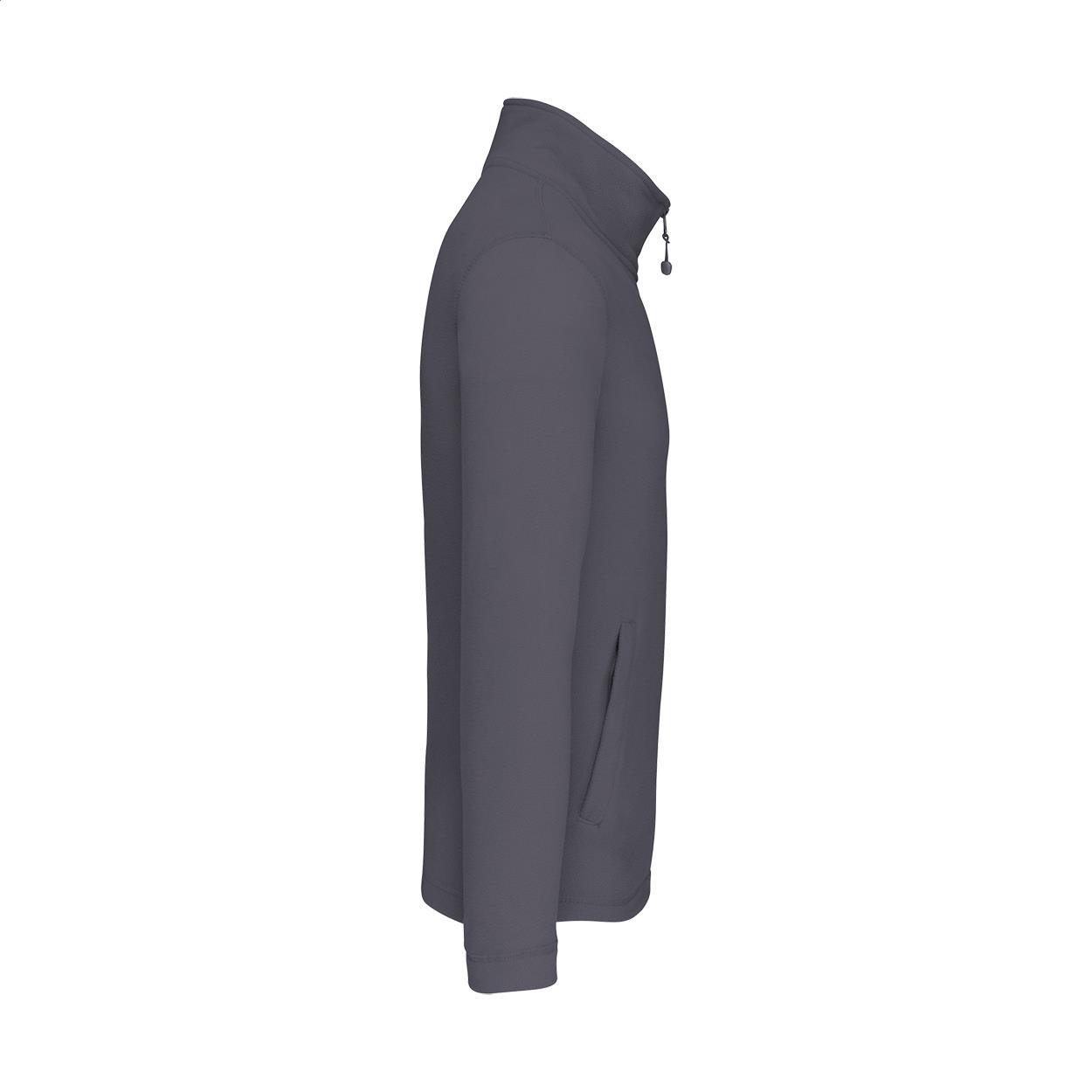 Fleecejacke mit durchgehendem Reißverschluss
