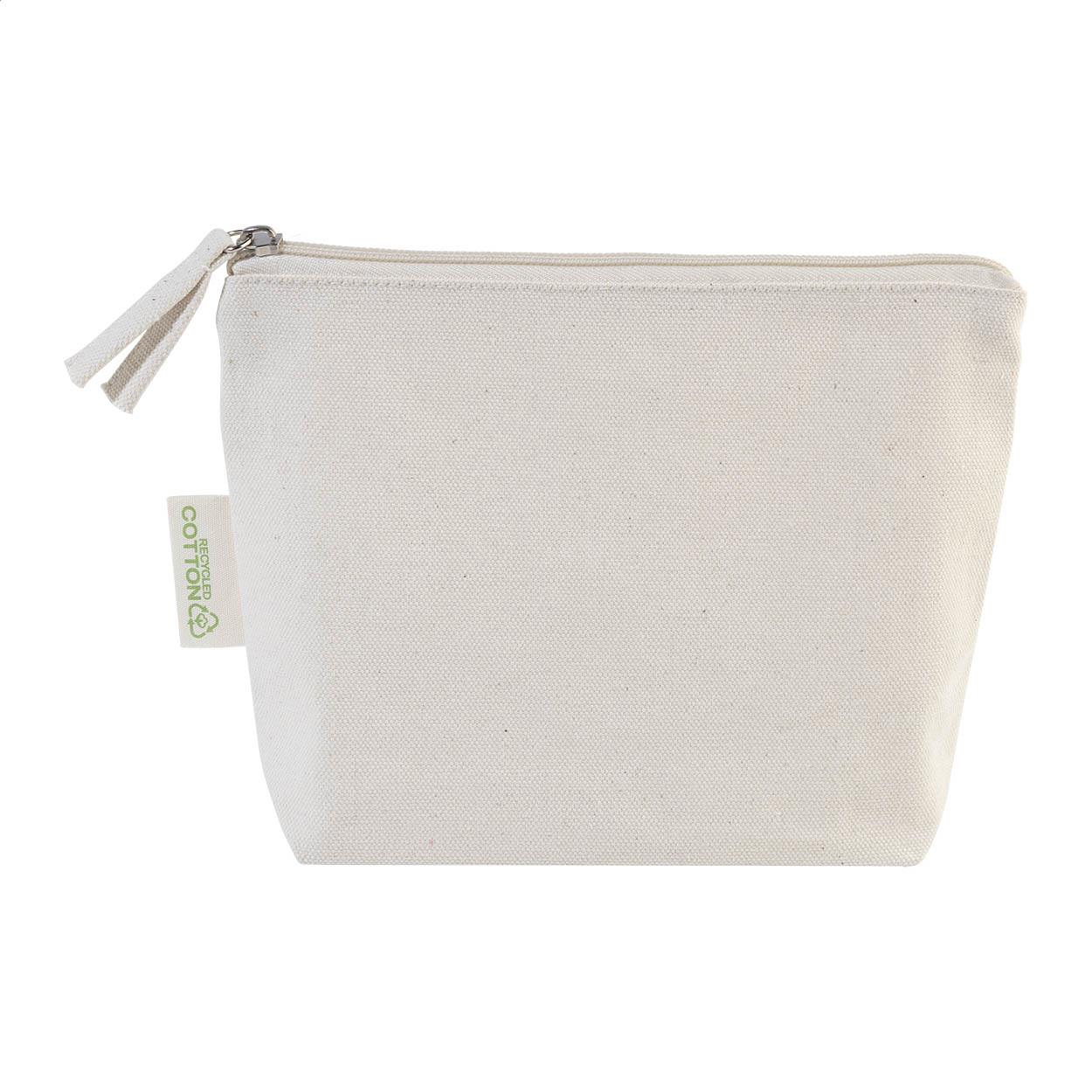 Kosmetiktasche aus recycelter Baumwolle