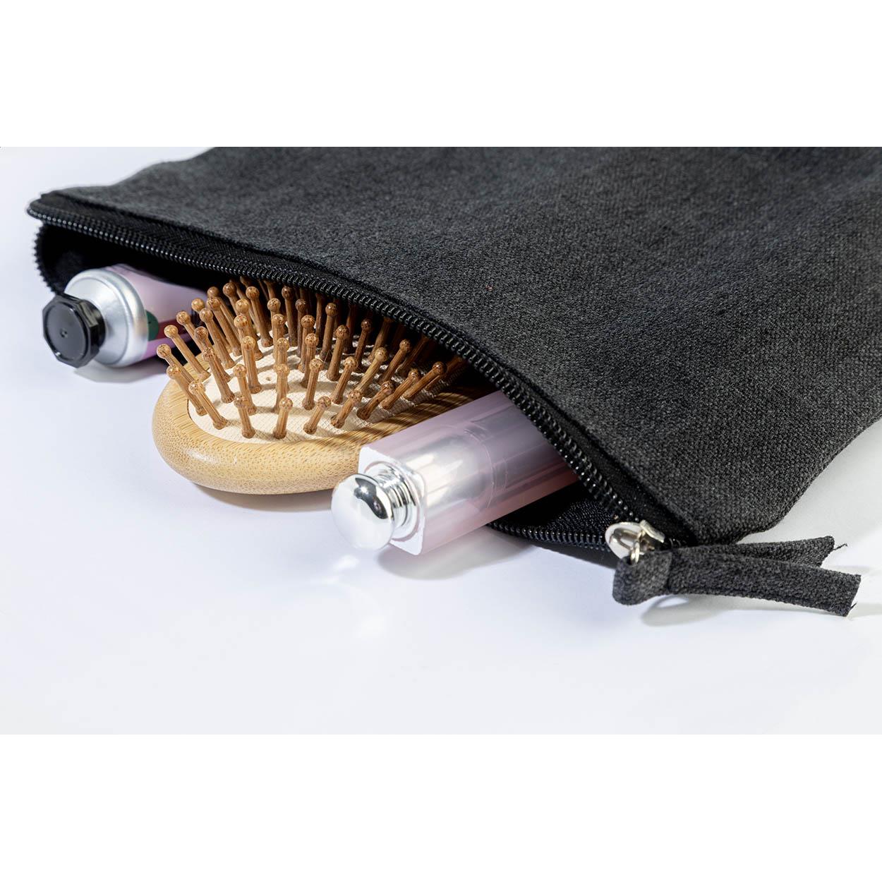 Kosmetiktasche aus recycelter Baumwolle
