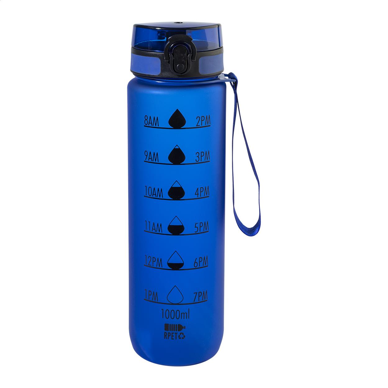 RPET Flasche mit Motivationsanzeige