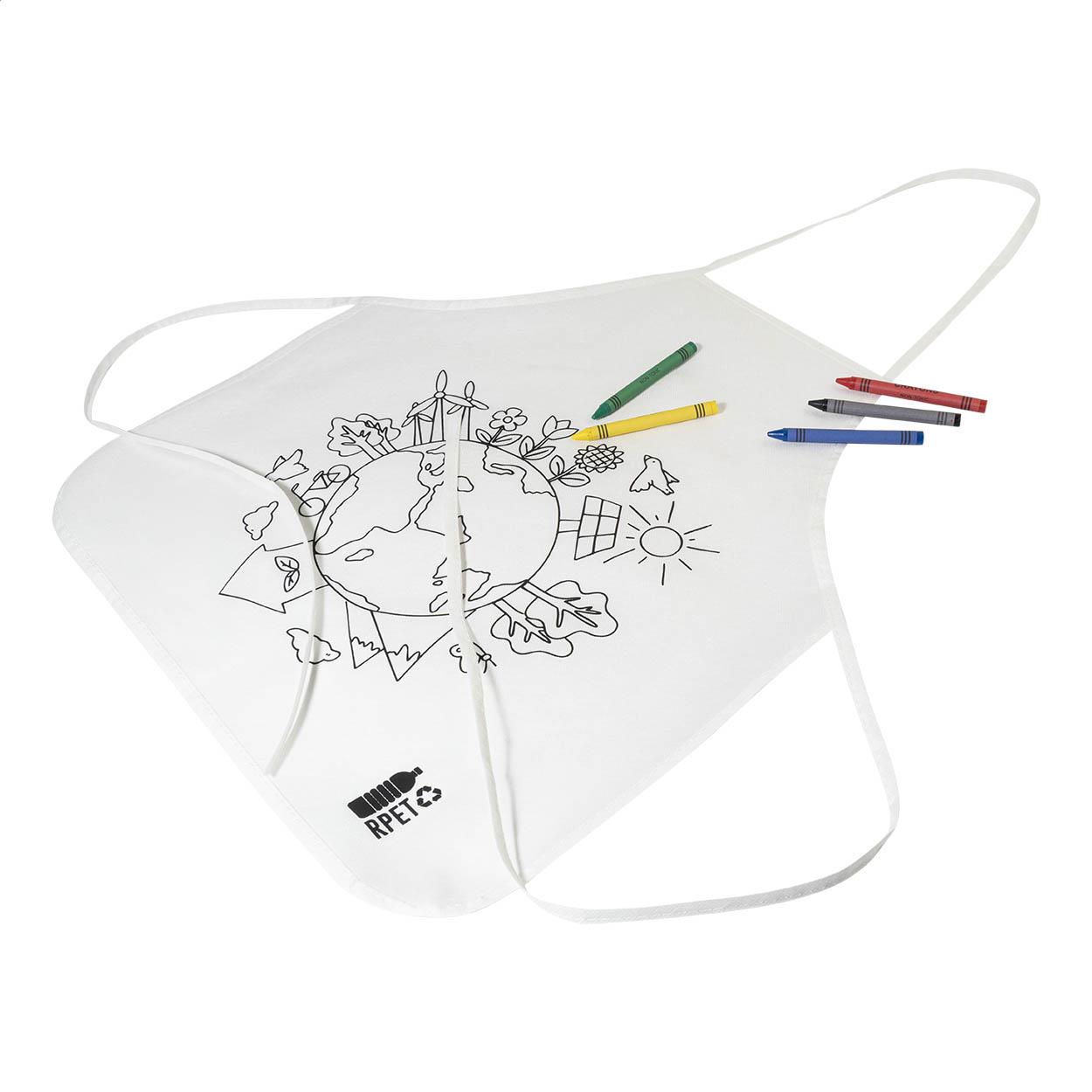 RPET Kinderschürze zum Bemalen