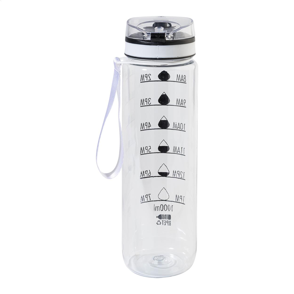 RPET Flasche mit Motivationsanzeige