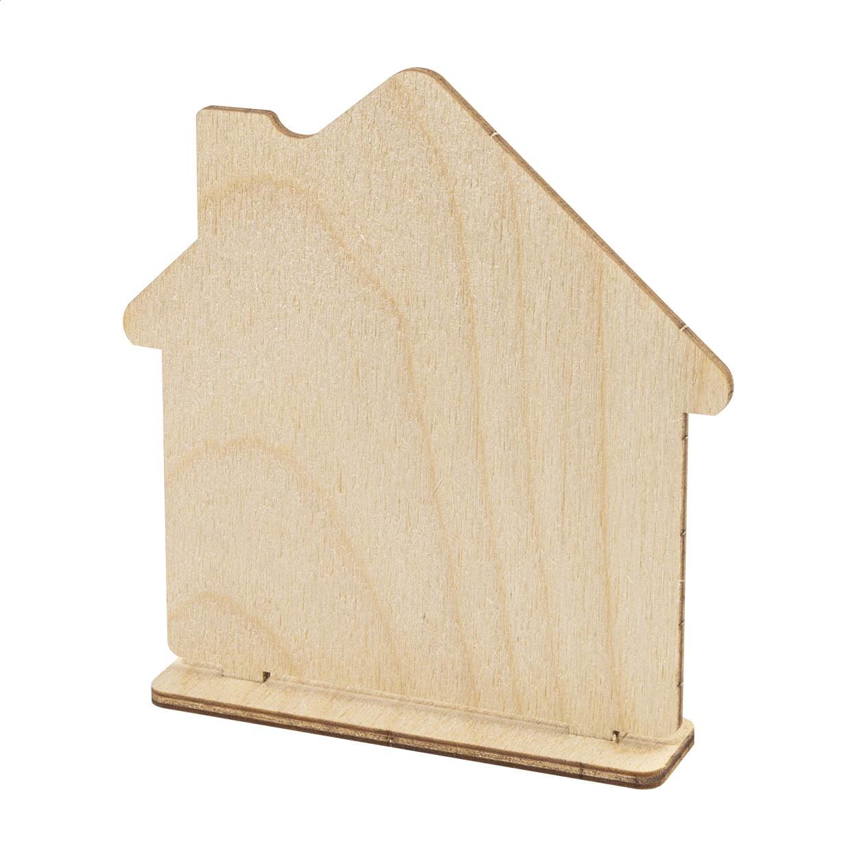 individuelle Puzzle-Postkarte, Haus