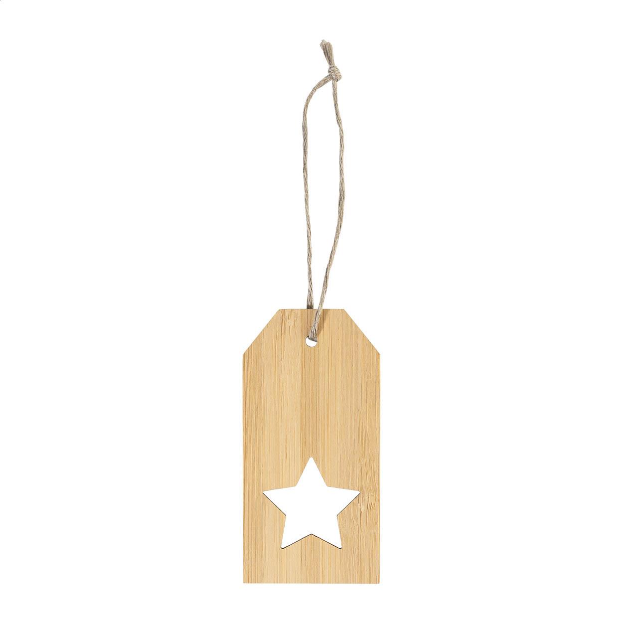 Geschenkanhänger, Stern