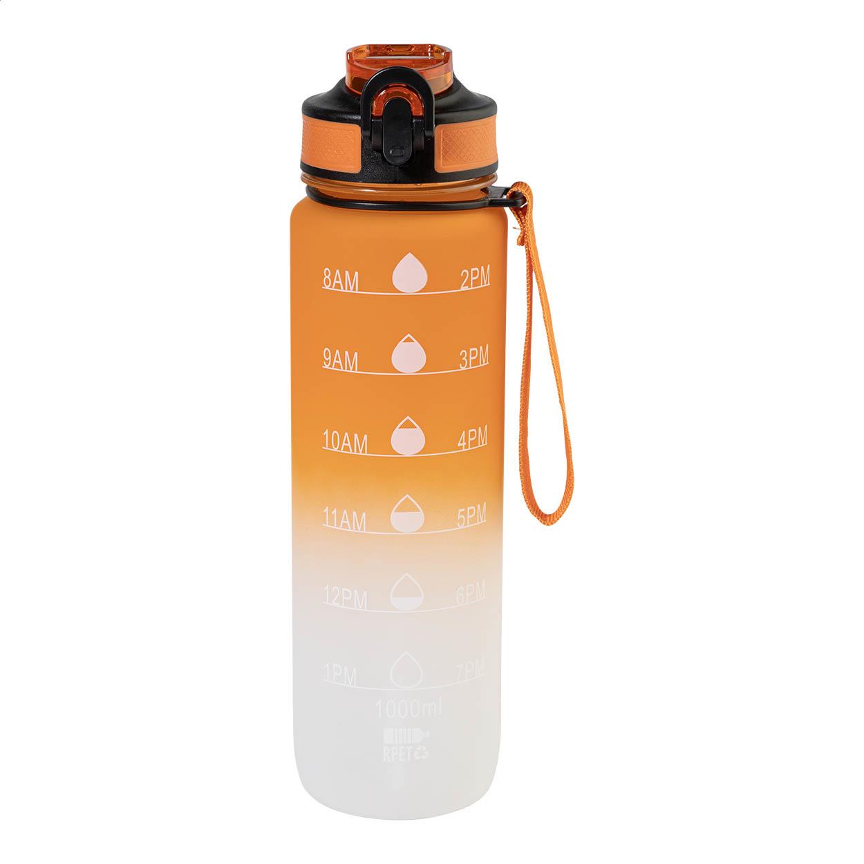 RPET Flasche mit Motivationsanzeige