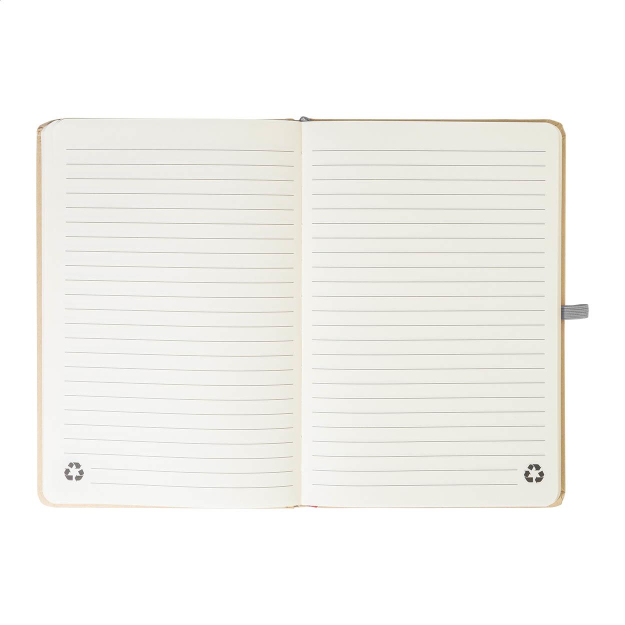 Notizbuch mit Farbeffekt