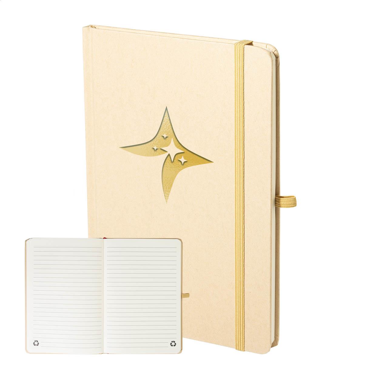 Notizbuch mit Farbeffekt