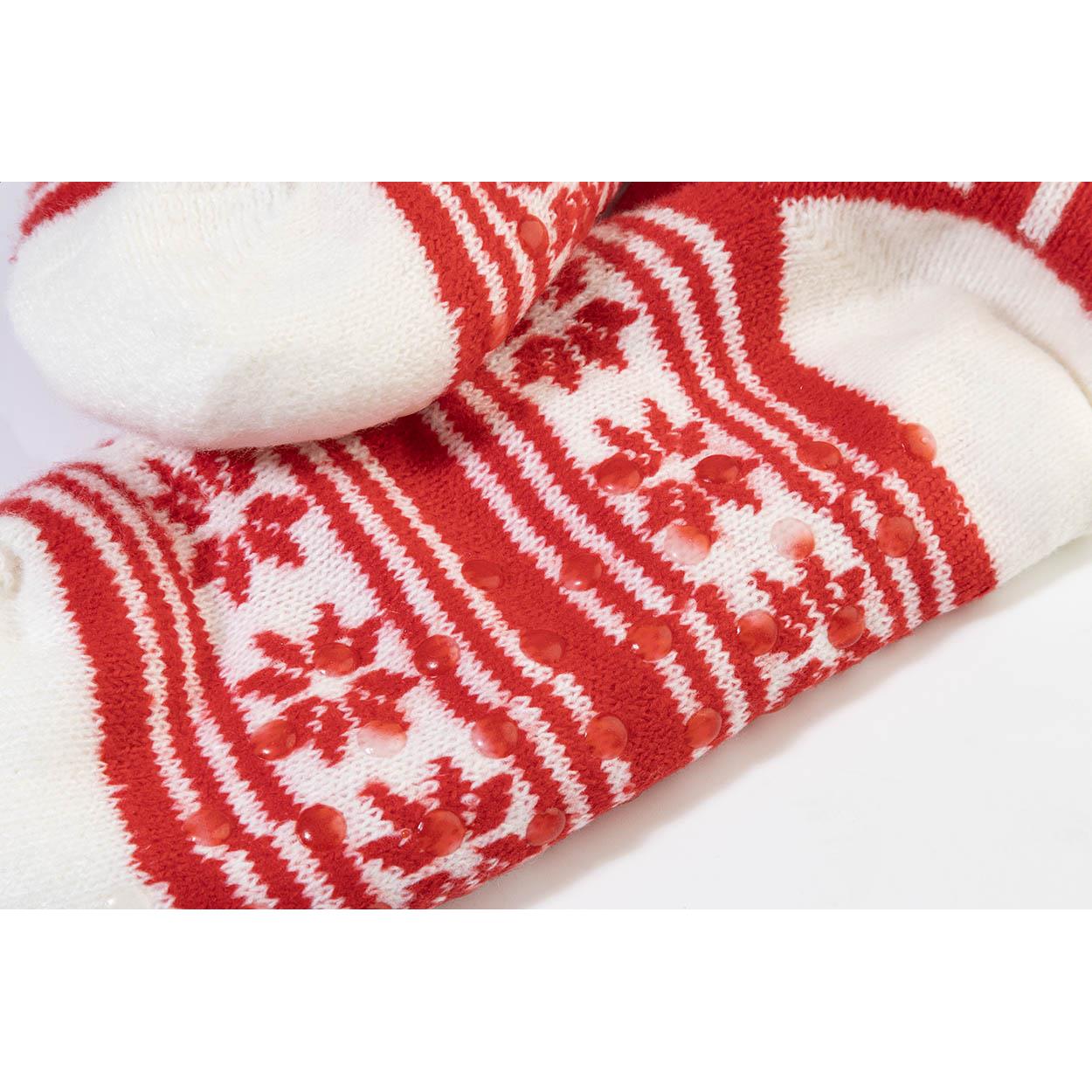 Weihnachtshausschuhsocken