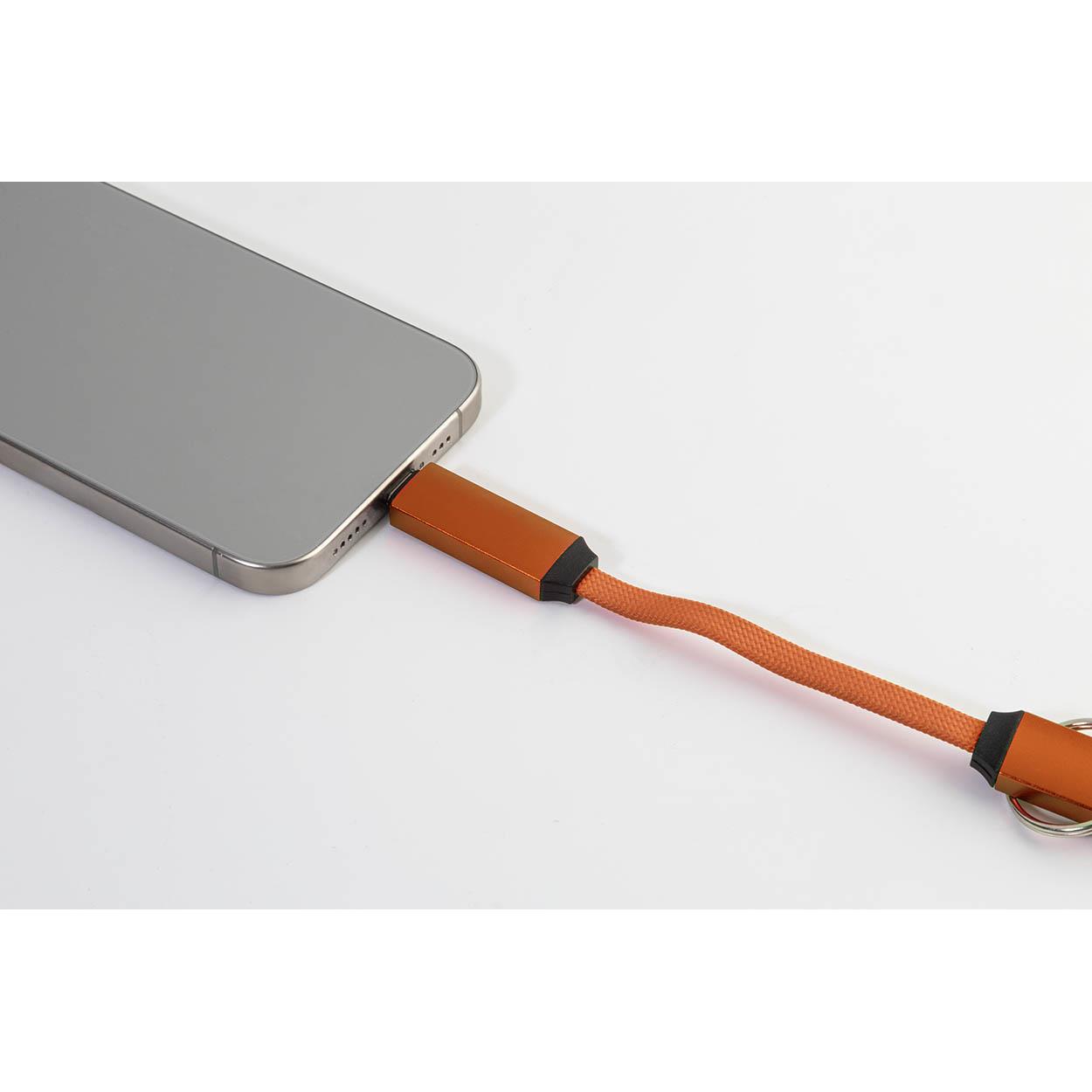 Schlüsselanhänger mit 60W USB-C-Kabel