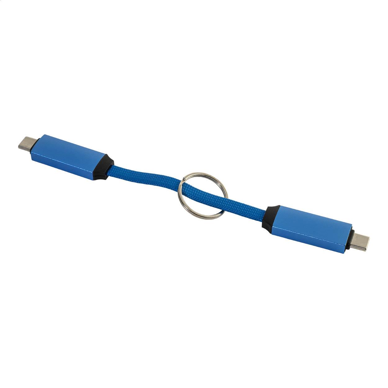 Schlüsselanhänger mit 60W USB-C-Kabel