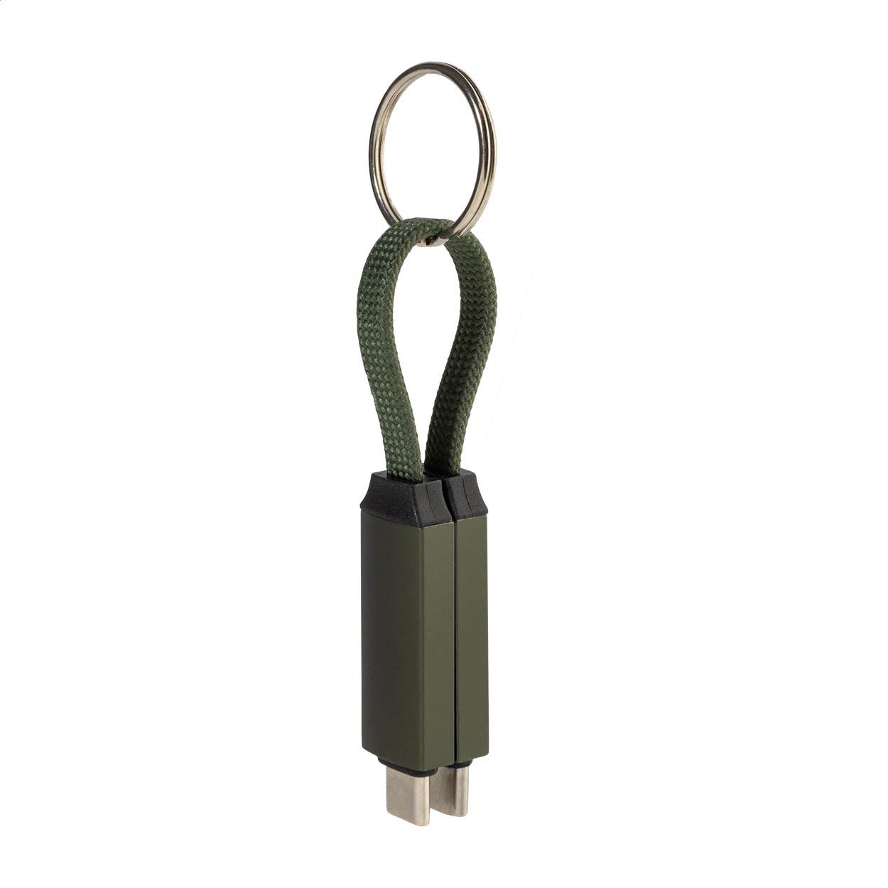 Schlüsselanhänger mit 60W USB-C-Kabel