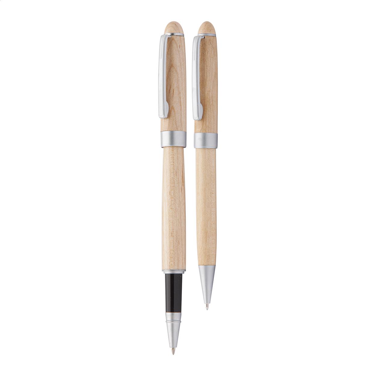 Kugelschreiber Set aus Holz