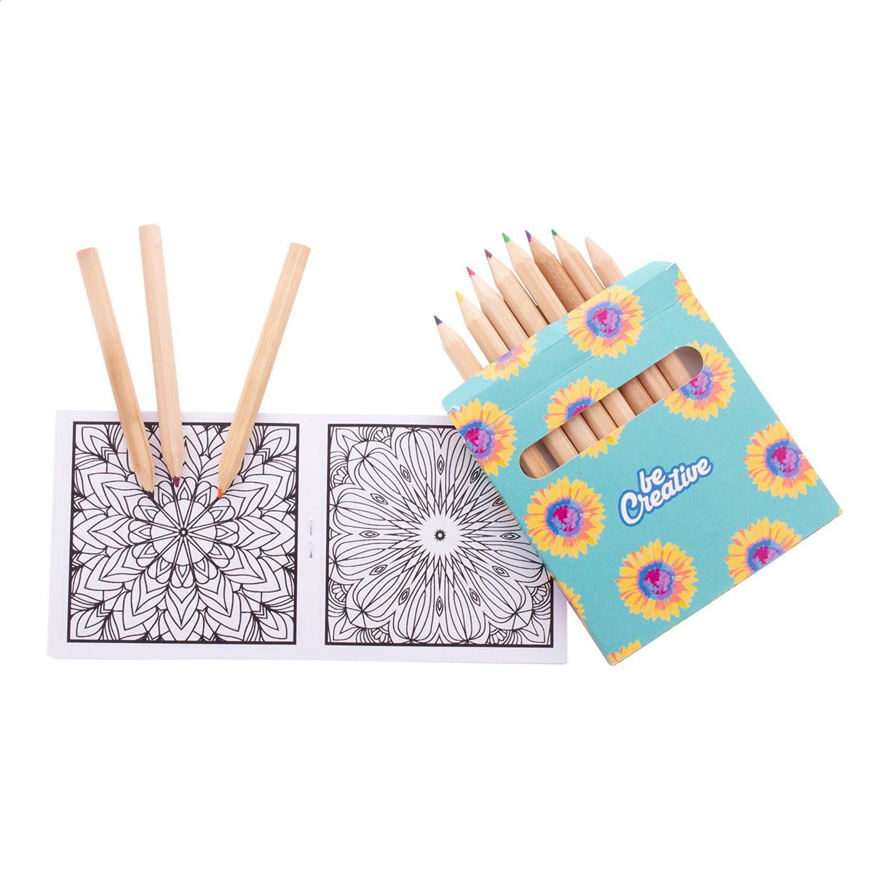Individuelles Ausmalset, Mandala
