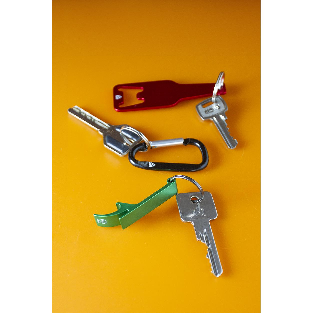 Schlüsselanhänger mit Flaschenöffner