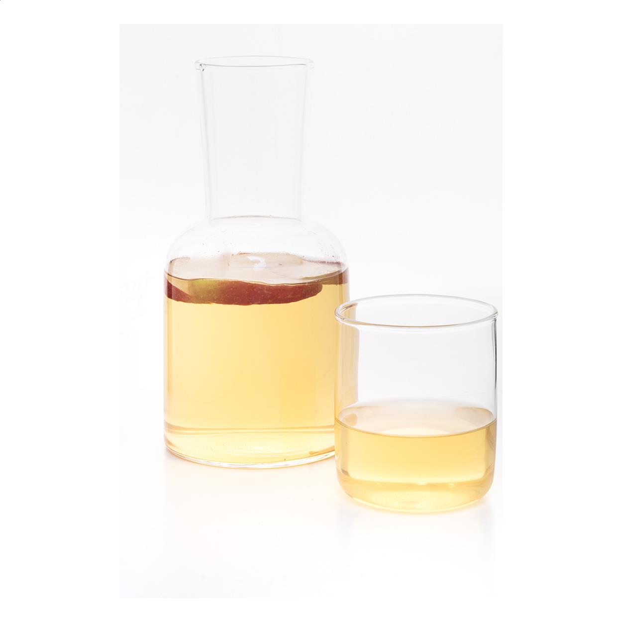 Getränkeset: Karaffe und Glas