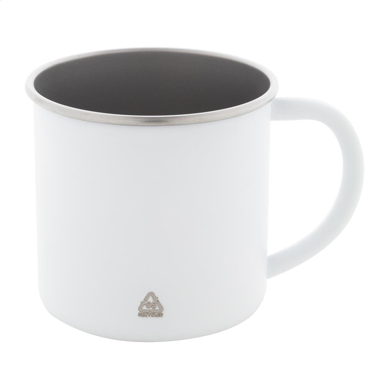 Tasse aus recyceltem Edelstahl