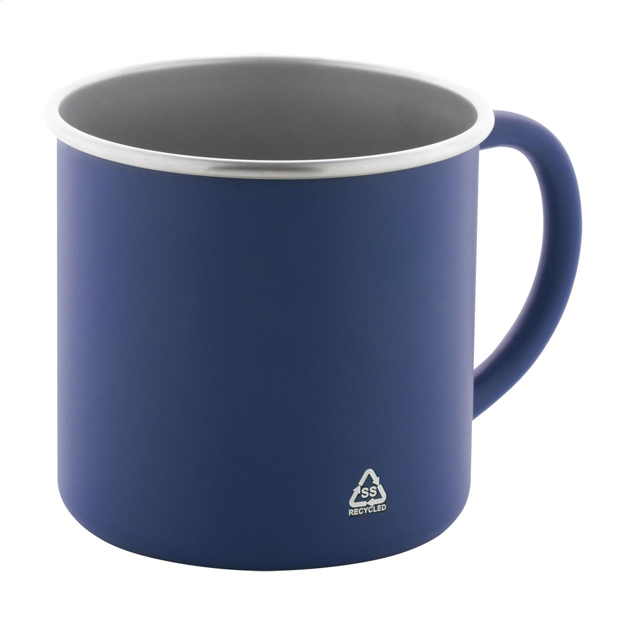Tasse aus recyceltem Edelstahl