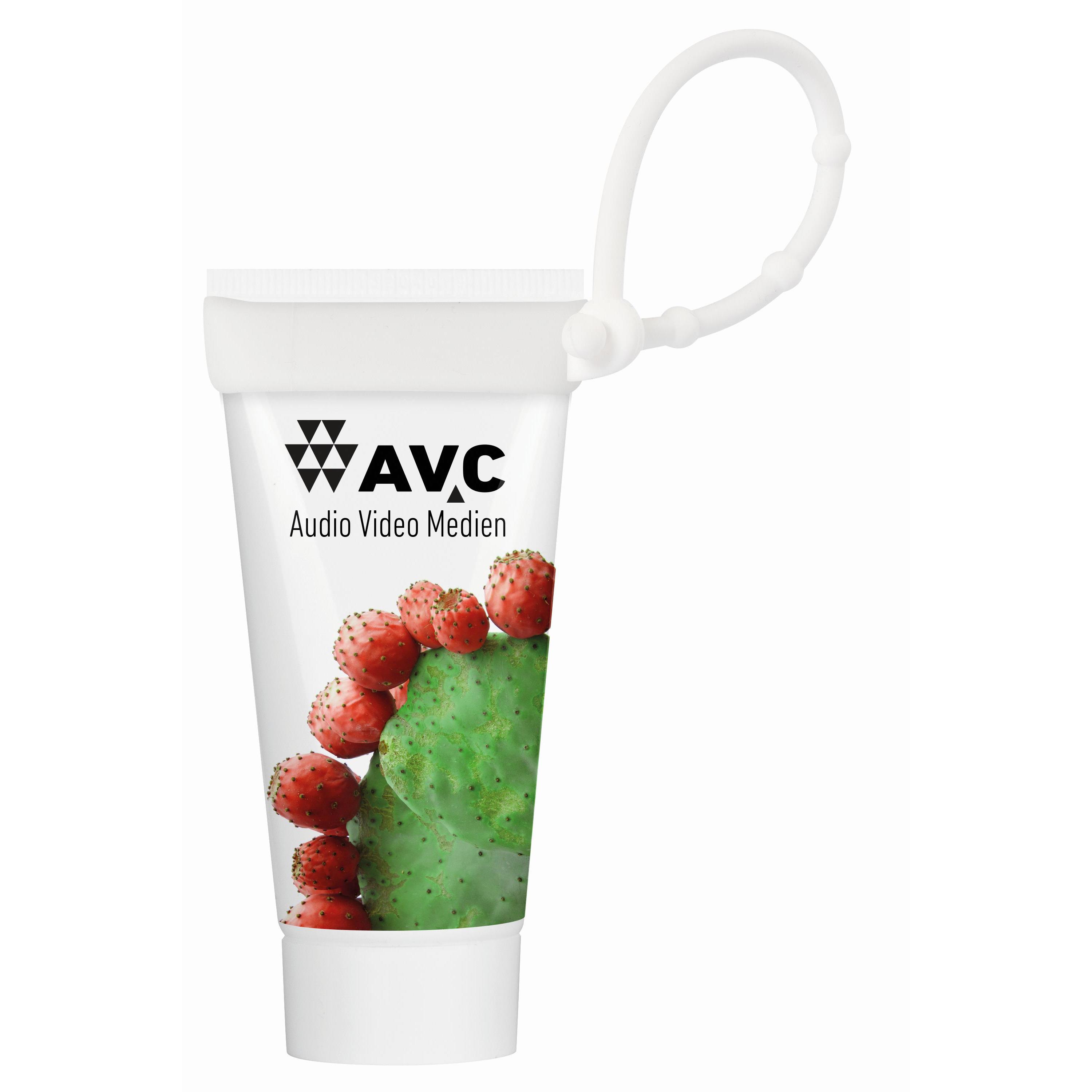 Aloe Vera Duschcreme ´Body & Hair´ in 50 ml Tube - Siebdruck - inkl. ´Loopi´