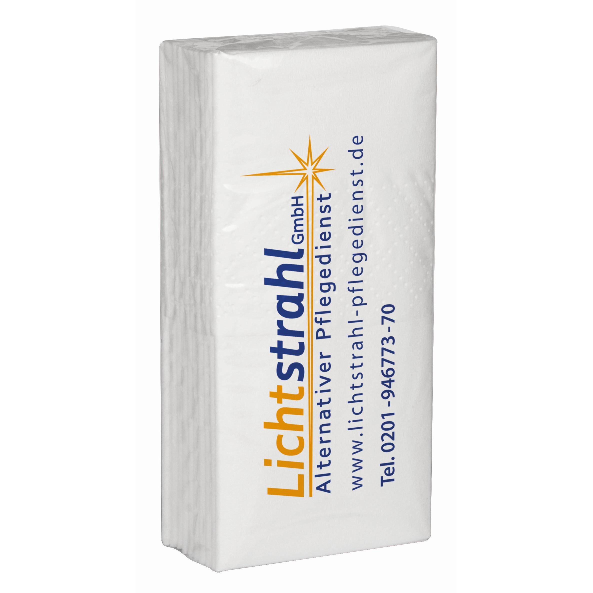 Taschentücher Classic mit Tampondruck - 2-farbig