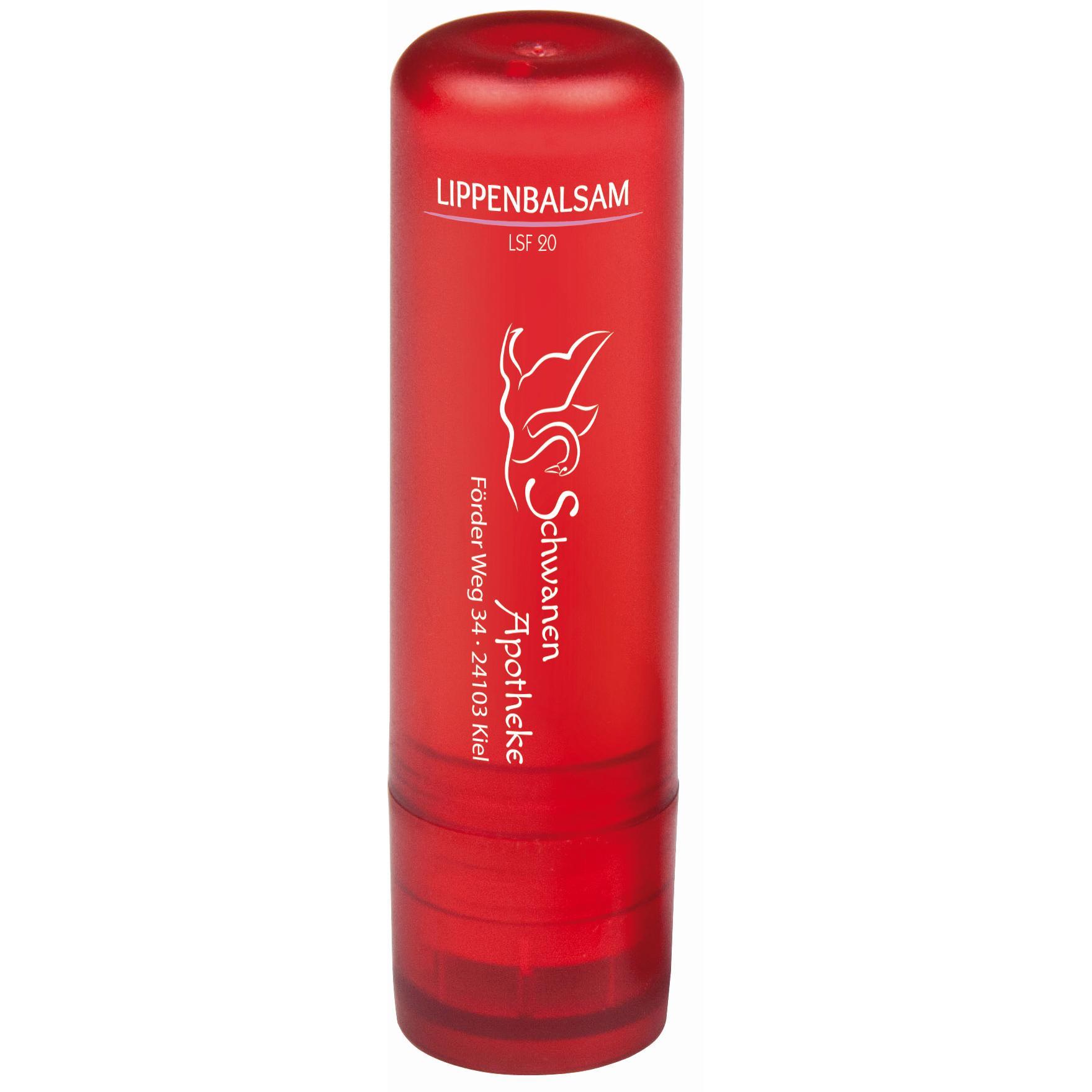 Lippenpflegestift mit Siebdruck - 1-farbig