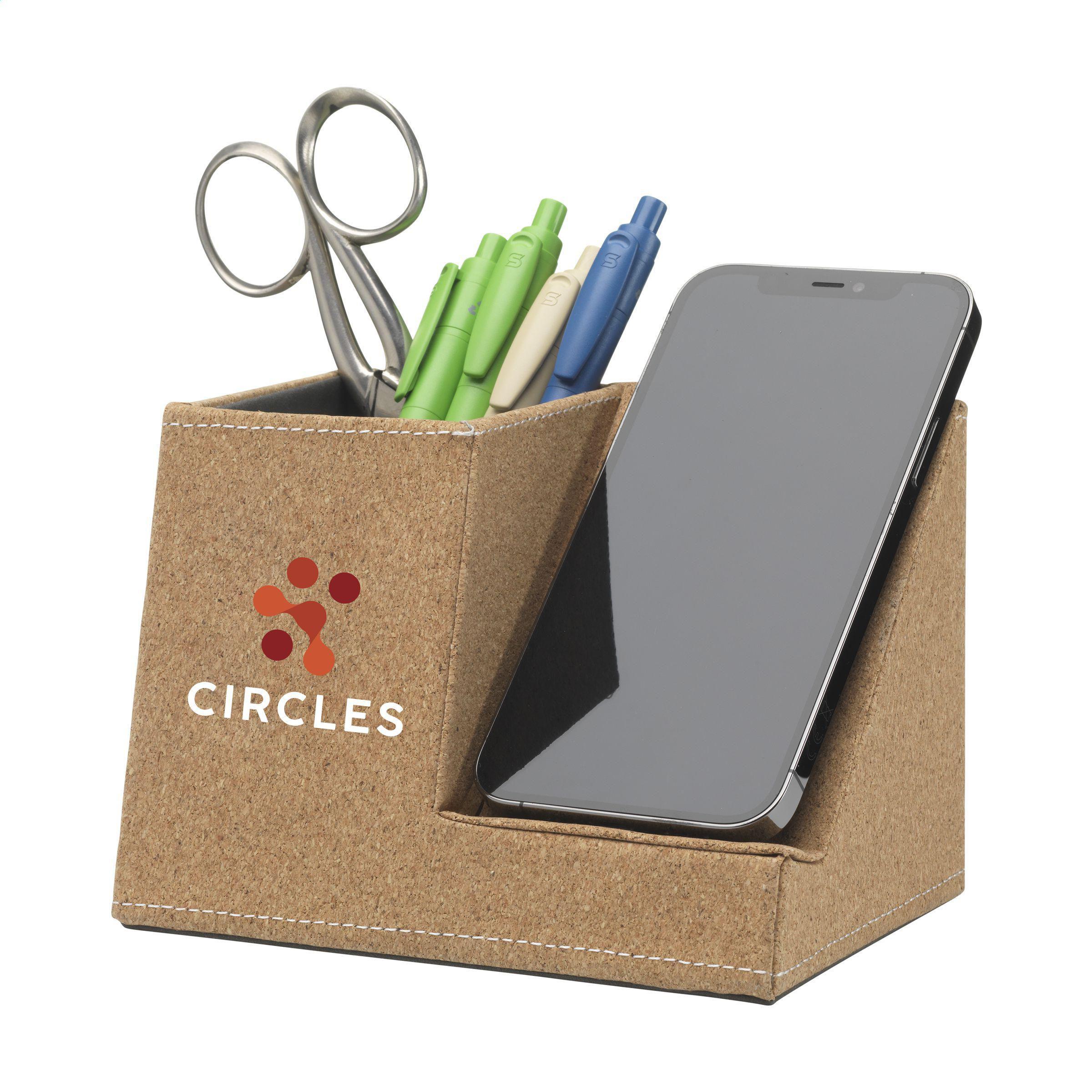 Cork Pen Holder Wireless Charger Stifthalter Ladegerät