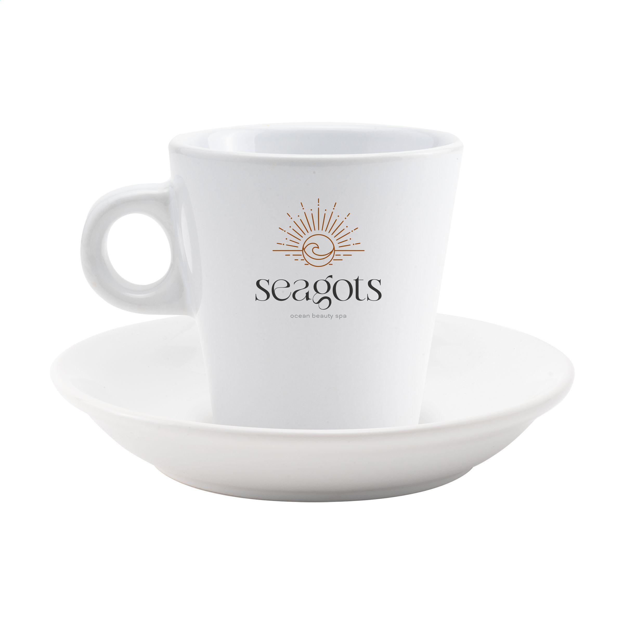 Burano 200 ml Tasse und Untertasse