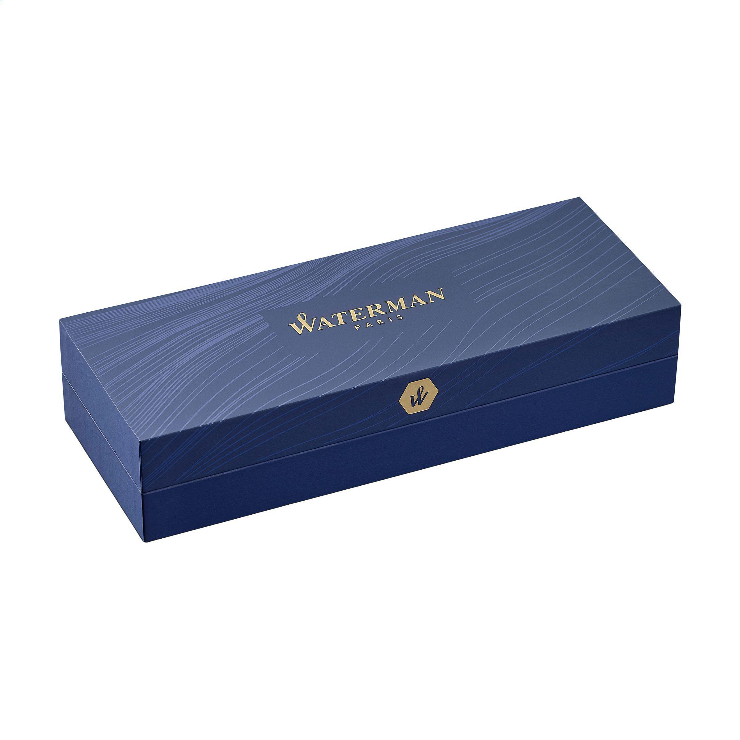 Waterman Hémisphère Rollerball Silber - schwarze Mine