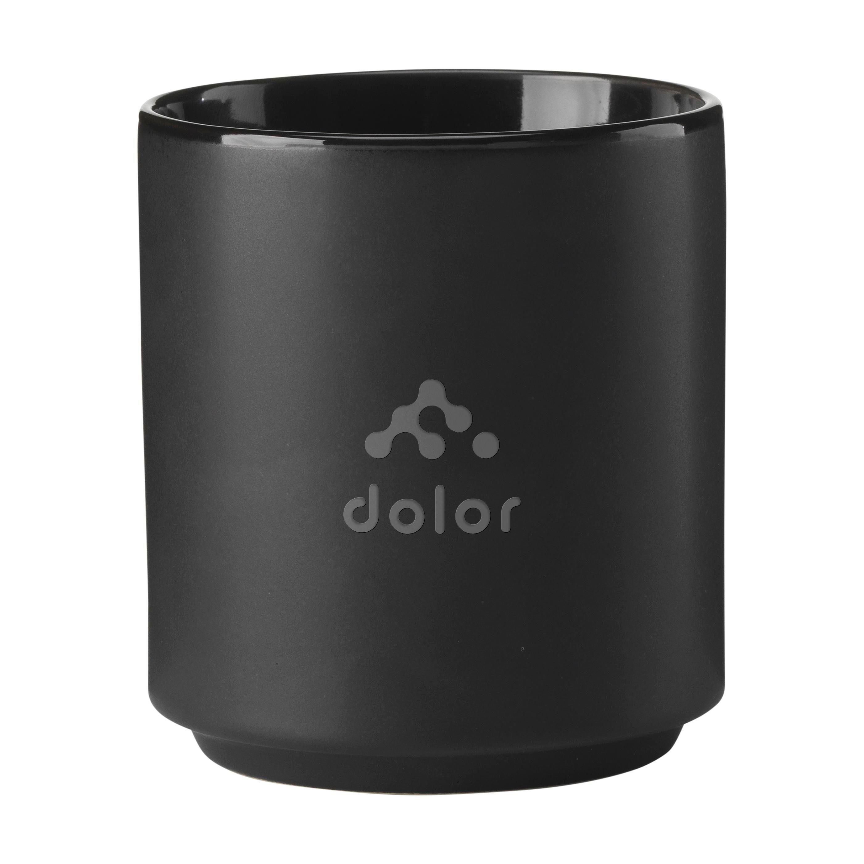 Elba Black 200 ml Becher