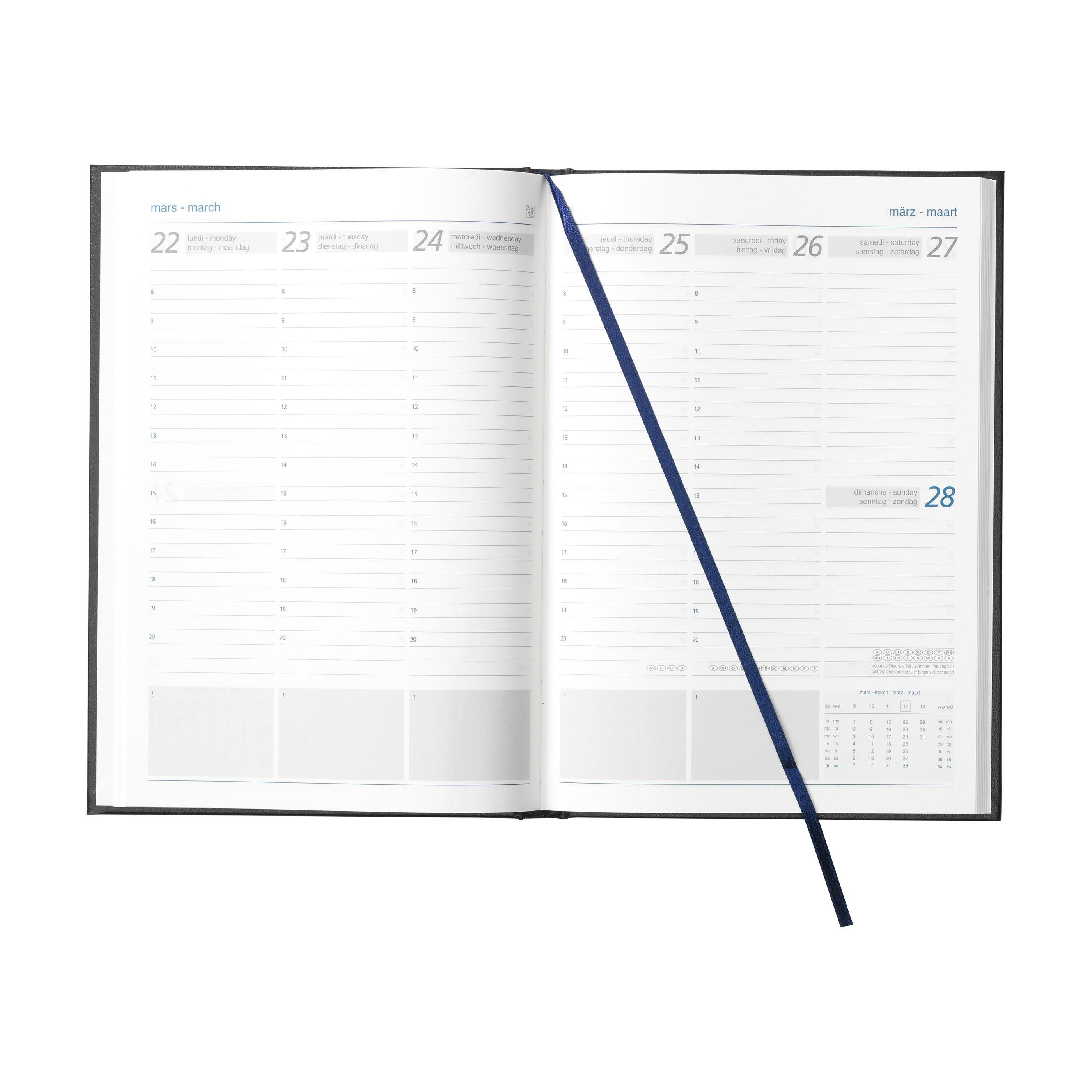 Eurodirect Balacron Kalender 4-sprachig